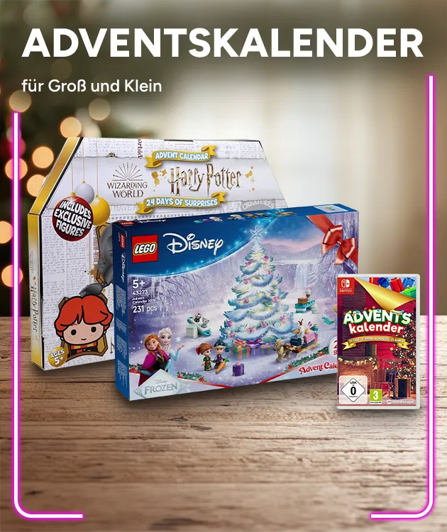 Adventskalender für Groß und Klein bei Marktkauf Online.