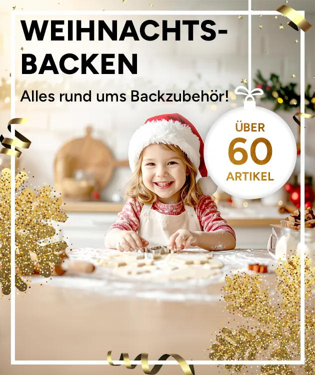 Weihnachtsbacken. Alles rund ums Backzubehör! Über 80 Artikel