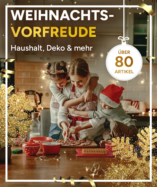 Weihnachtsvorfreude - Haushalt, Deko & mehr. Über 80 Artikel bei Marktkauf Online.