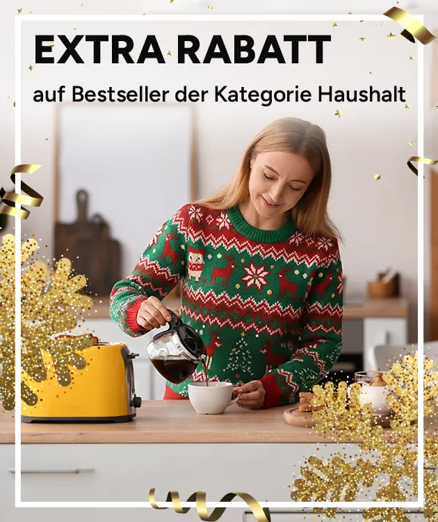 Extra Rabatt auf Bestseller der Kategorie Haushalt bei Marktkauf online