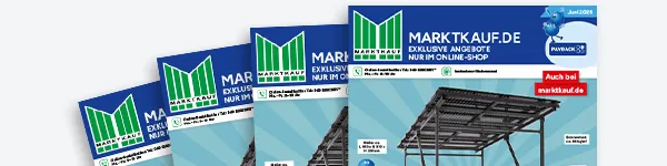 Entdecken Sie den Marktkauf-Werbeprospekt – Exklusive Deals & Payback-Aktionen Abbildung des Marktkauf-Werbeprospekts mit Angeboten wie Solarartikel, Payback-Coupons und weiteren Aktionen