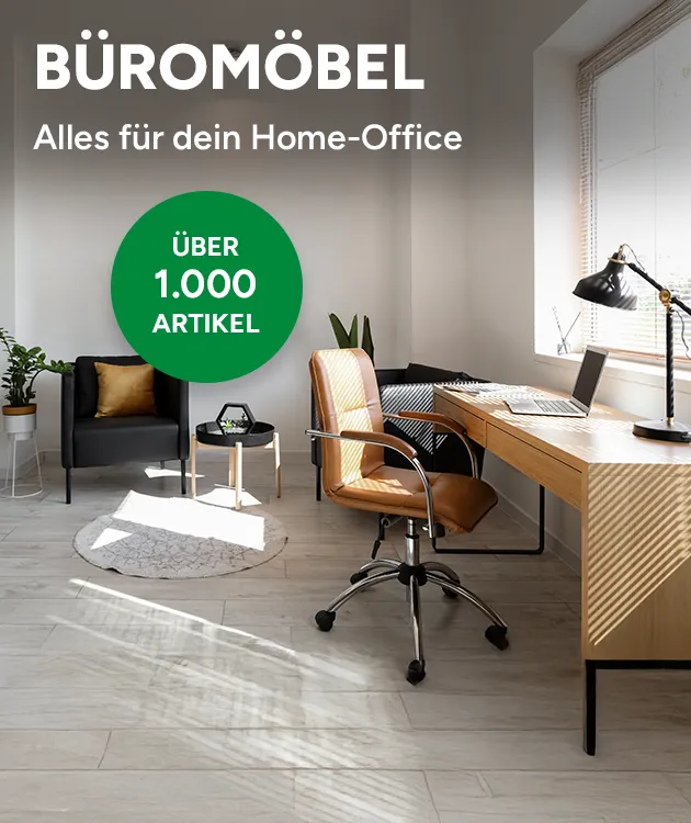 B&uuml;rom&ouml;bel. Alles f&uuml;r dei Home-Office. &Uuml;ber 1.000 Artikel.