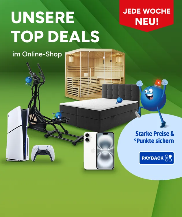Unsere Top Deals im Online-Shop. Jede Woche Neu