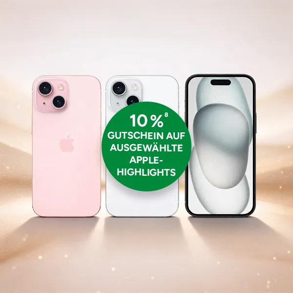 10% Gutschein auf ausgew&auml;hlte Apple-Highlights