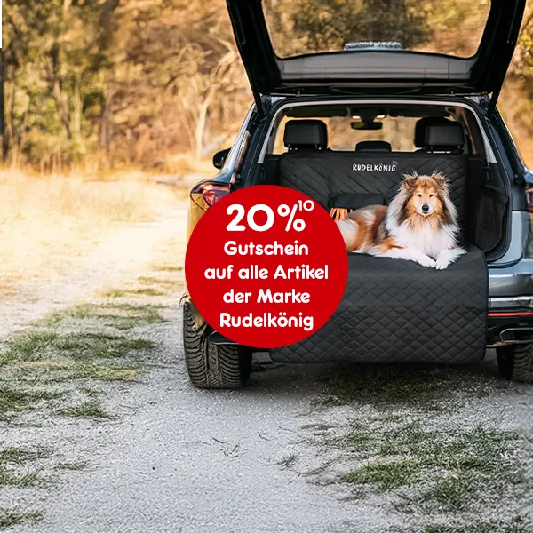 20% Gutschein auf alle Artikel der Marke Rudelk&ouml;nig mit Hochzahl 10 die auf rechtliche Hinweise verweist.