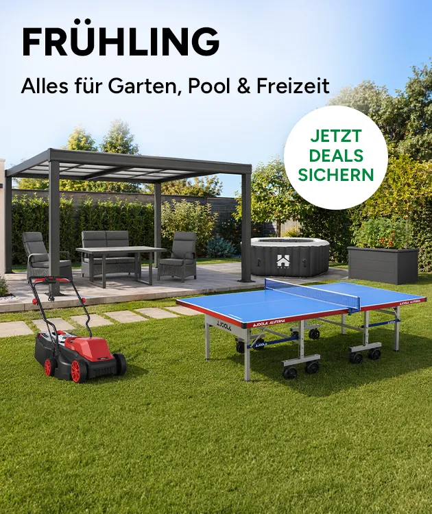 Alles f&uuml;r Garten, Pool & Freizeit. Jetzt Fr&uuml;hlings-Deals sichern bei Marktkauf Online!