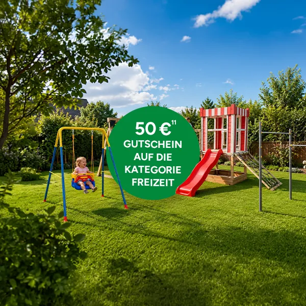 50&euro; Gutschein auf die Kategorie Freizeit beim Marktkauf Onlineshop mit Hochzahl 11 welche auf rechtliche Hinweise verweist.