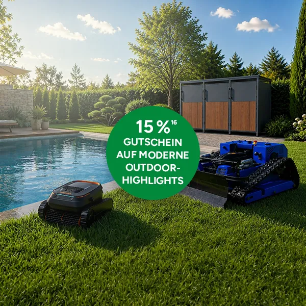 15 % Gutschein auf moderne Outdoor Highlights bei Marktkauf Online mit Hochzahl 16 die auf rechtliche Hinweise verweist