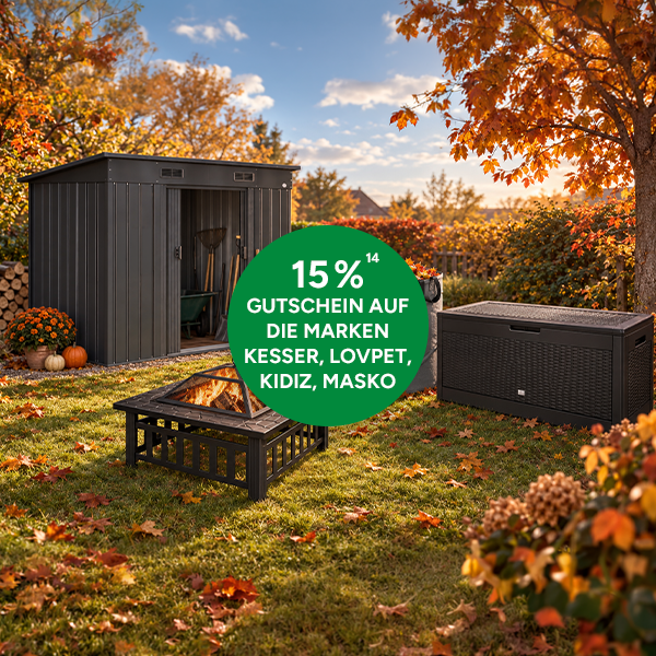 15 % Prozent Gutschein auf die Marken Kesser, LovPet, Kidiz und Masko bei Marktkauf Online Mit Hochzahl 14 die auf rechtliche Hinweise verweist.