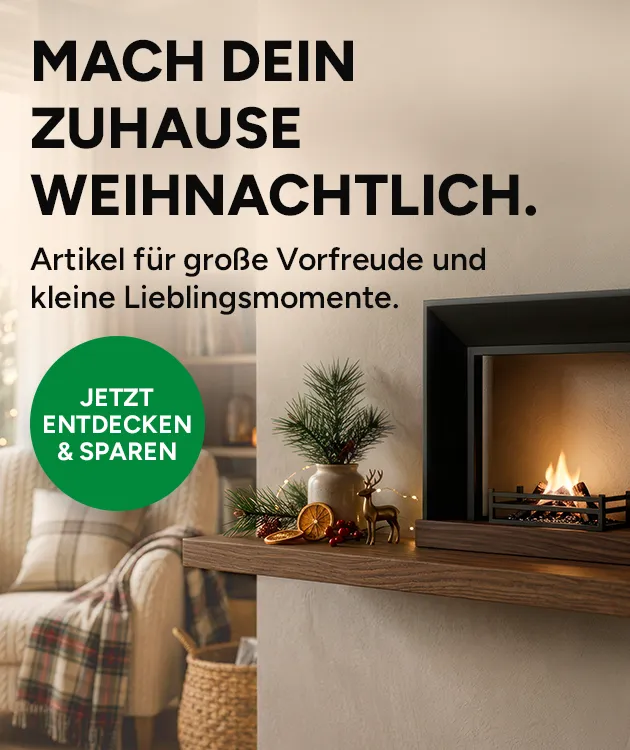 Weihnachtliche Vorfreude mit sch&ouml;ner Deko genie&szlig;en bei Marktkauf Online.