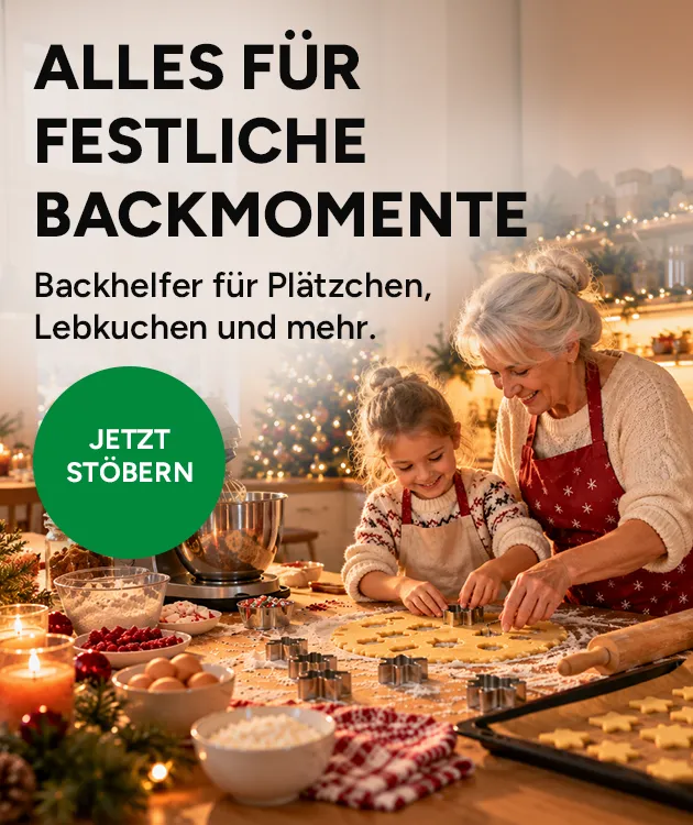 Jetzt wirds gem&uuml;tlich! Alles f&uuml;rs Weihnachtliche Backen. Jetzt online entdecken im Marktkauf Online Shop